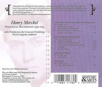 【売約済】パールマン／ラロ：スペイン交響曲、サン=サーンス：vn協奏曲第3番 サン＝サーンス：ヴァイオリン協奏曲第3番／ラロ：スペイン